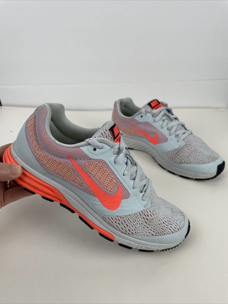 Nike Air Zoom Fly 2 Women's Size 7.5 Gray Atomic Running Shoes 707607-408